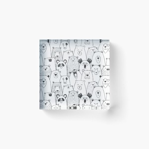 Item preview, crowd of bears designed and sold by PP-Patterns.