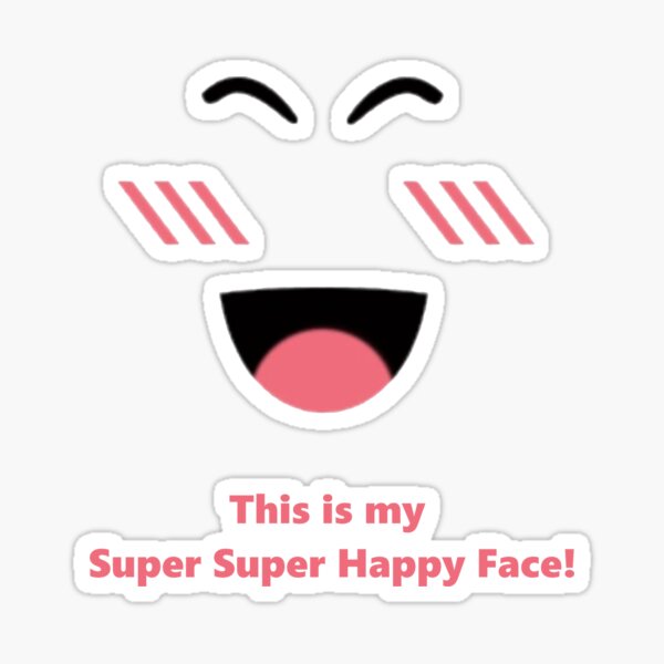 Super Super Happy Fave Sticker for Sale by TilleyMoonUK