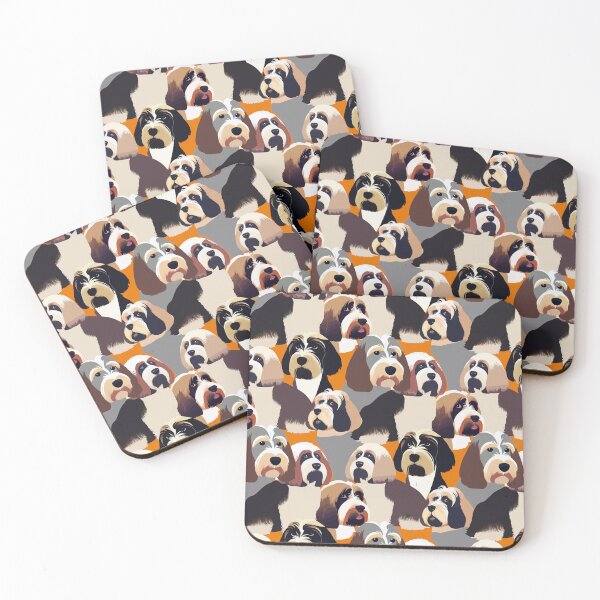 Item preview, Tibetan Terrier Invasion designed and sold by Alessandro Remo Mazzoni Remotextiles.