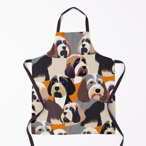 Item preview, Tibetan Terrier Invasion designed and sold by Alessandro Remo Mazzoni Remotextiles.