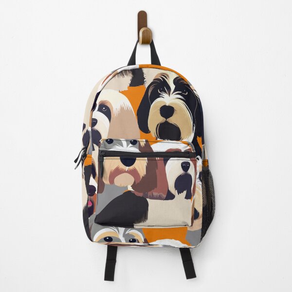 Item preview, Tibetan Terrier Invasion designed and sold by Alessandro Remo Mazzoni Remotextiles.