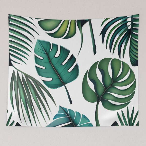 Item preview, Tropical Leaves Illustration designed and sold by Gustavo Navarro.