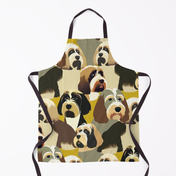 Item preview, Tibetan Terrier Invasion designed and sold by Alessandro Remo Mazzoni Remotextiles.