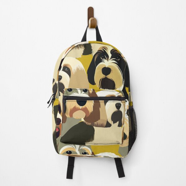 Item preview, Tibetan Terrier Invasion designed and sold by Alessandro Remo Mazzoni Remotextiles.