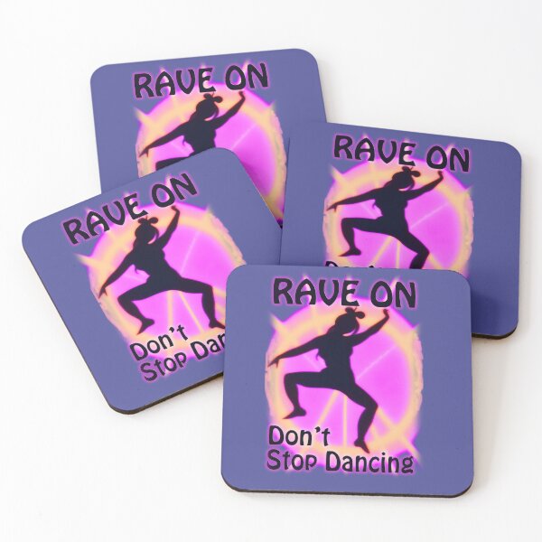 Item preview, Rave On, to Nightstorms Neon Nights: Vibrant Dance Print designed and sold by leyfinder.