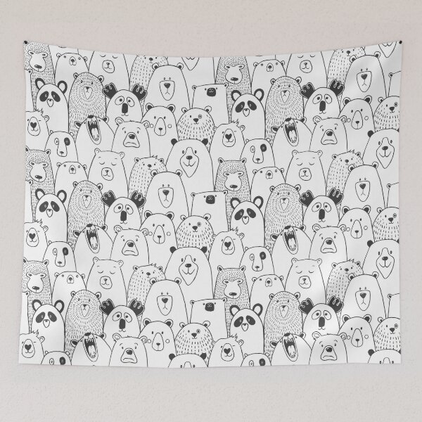 Item preview, crowd of bears designed and sold by PP-Patterns.