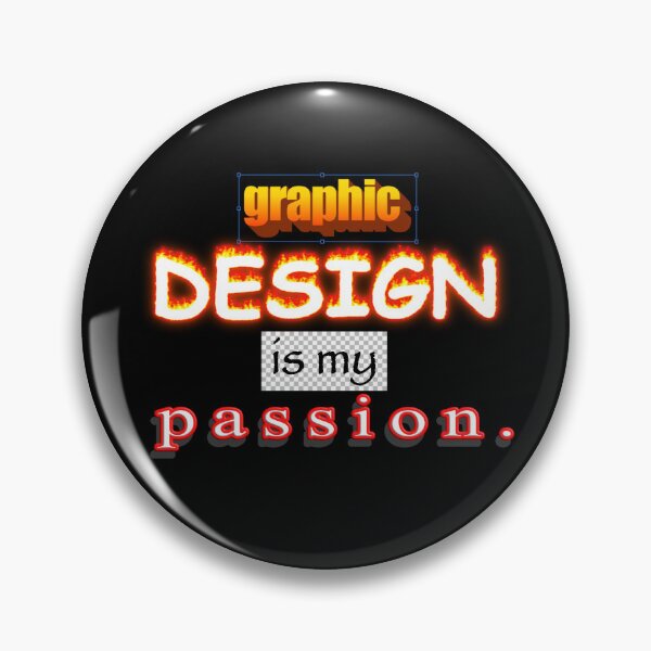 Item preview, Graphic Design is my passion word art designed and sold by snazzyseagull.