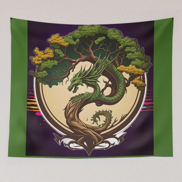 Item preview, Dragon Tree (BKG) designed and sold by PyramidSchmear.
