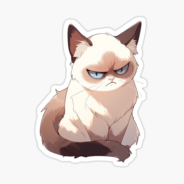 chibird — This is a very silly animation about grumpy cat.