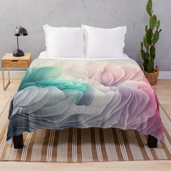 Aperçu de l'œuvre A soft cloud background with a pastel-colored gradient. Fashion color trends. Soft focus créée et vendue par anytka.
