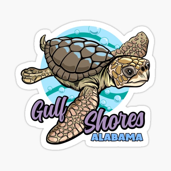 Item preview, Sea Turtle Hatchling Gulf Shores Alabama designed and sold by SunNoonPark.