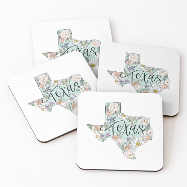 Item preview, Hand drawn Texas Floral designed and sold by Selena Ashley Designs.