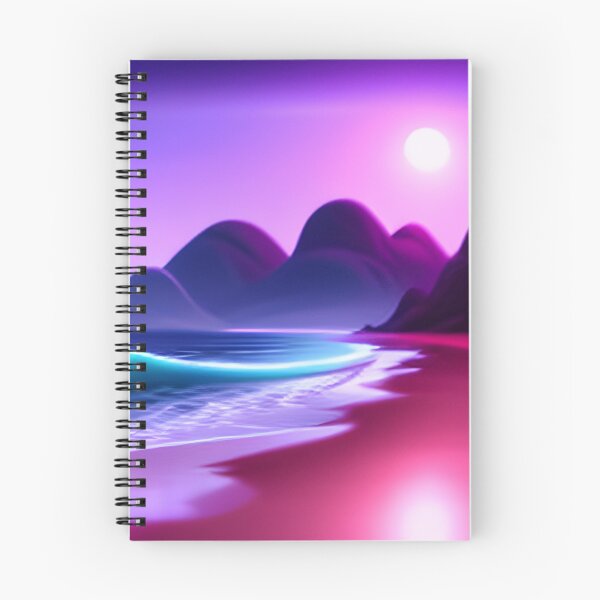 Item preview, The Pink Paradise: Beach, Sunset, Fantasy, Cartoon, and Mountain  designed and sold by stylishdzign.