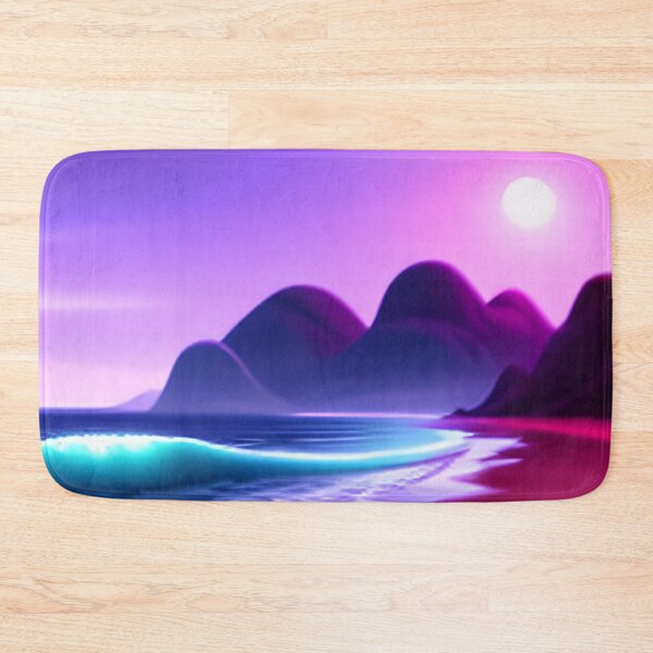 Item preview, The Pink Paradise: Beach, Sunset, Fantasy, Cartoon, and Mountain  designed and sold by stylishdzign.