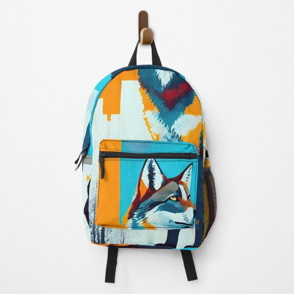 Item preview, Pop Art Wolf Portrait designed and sold by bobbi-gyre.