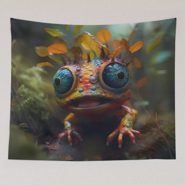 Item preview, "Imaginary Forest Dwellers" - Frog designed and sold by Alpha--Designs.