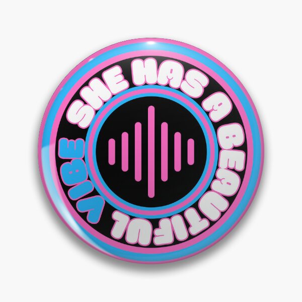 Item preview,  She has a beautiful vibe, nice Girl colors with a sound icon designed and sold by Drzamag.