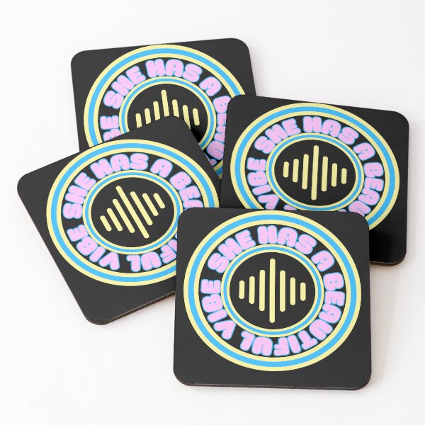 Item preview, She has a beautiful vibe, nice Girl colors with a sound icon designed and sold by Drzamag.