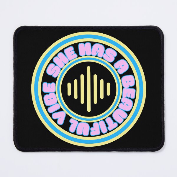 Item preview, She has a beautiful vibe, nice Girl colors with a sound icon designed and sold by Drzamag.