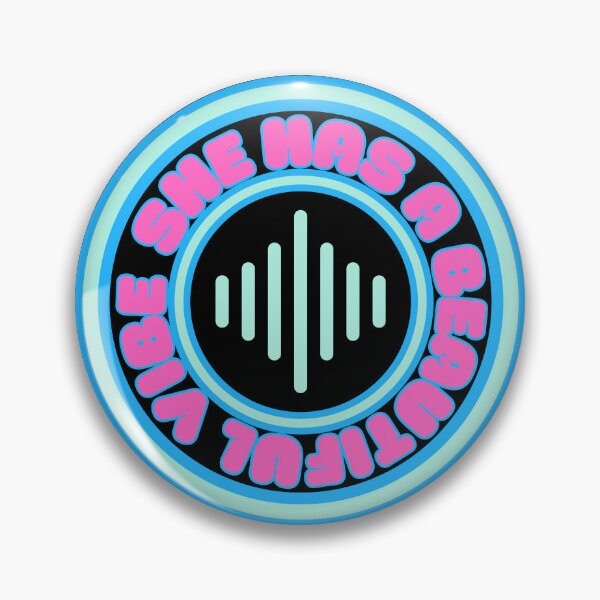Item preview, She has a beautiful vibe, nice Girl colors with a sound icon designed and sold by Drzamag.