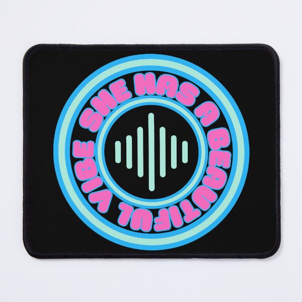 Item preview, She has a beautiful vibe, nice Girl colors with a sound icon designed and sold by Drzamag.