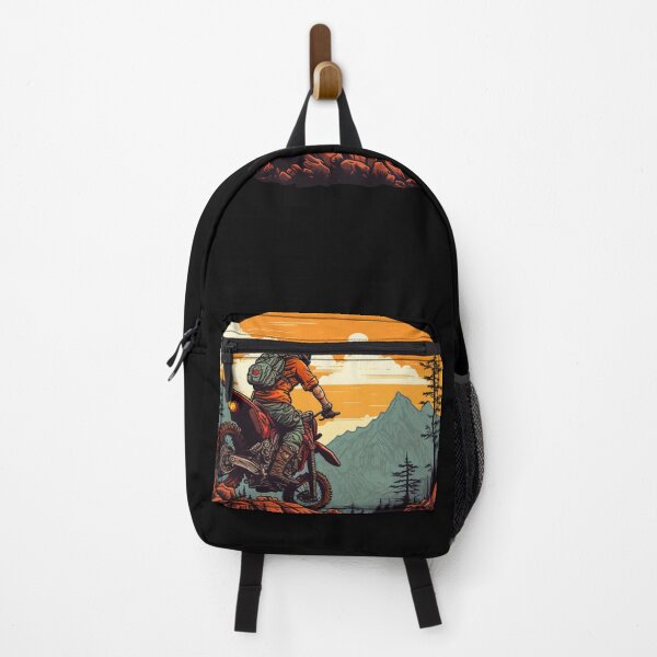 Item preview, Motorcycle in the mountains designed and sold by MagicWardrobe.