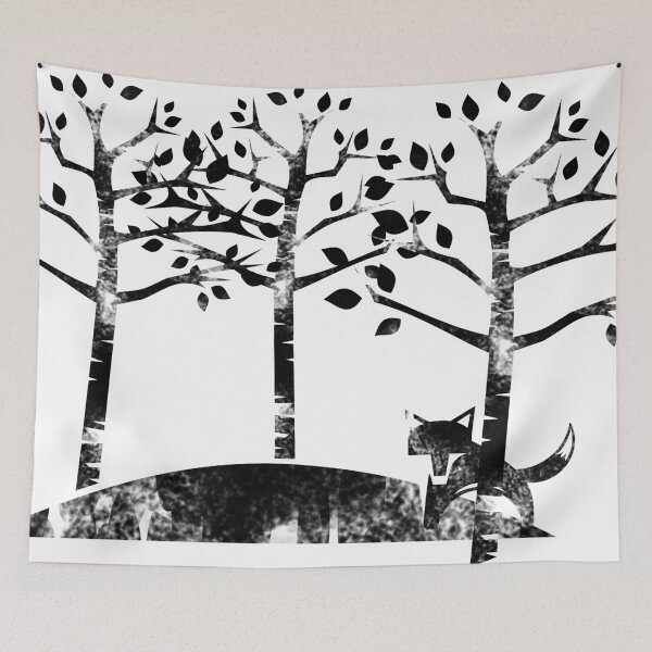 Item preview, Fox in the Forest designed and sold by inkblotcreative.