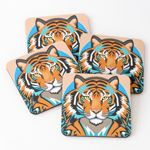 Item preview, Vibrant Tiger designed and sold by OmegaSea.