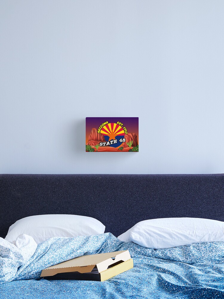 Arizona - State 48 | Canvas Print