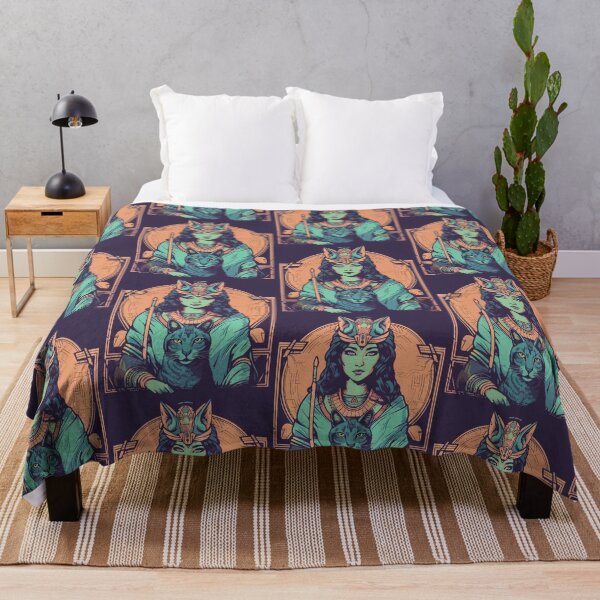 Item preview, Art Deco Bastet designed and sold by 8bitbubbles.