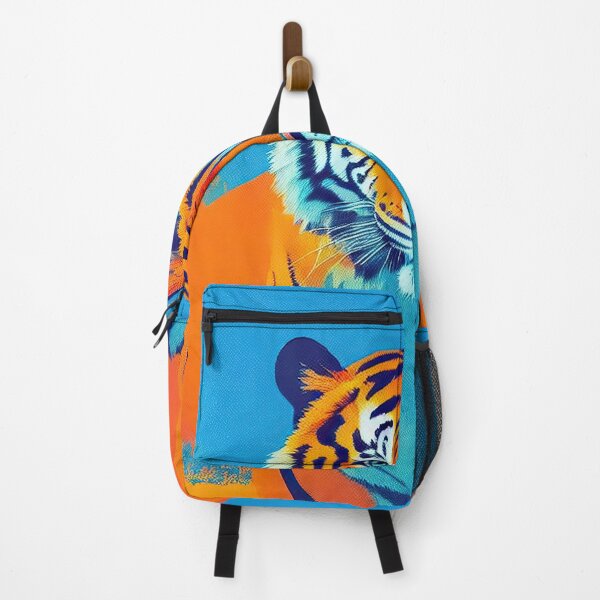 Artikelvorschau, Pop-Art-Tiger-Porträt entworfen und verkauft von bobbi-gyre.