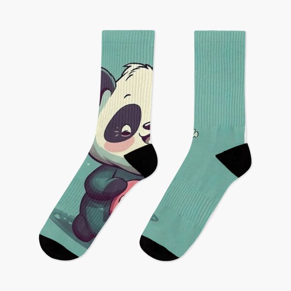 Item preview, Laughing Panda With A Heart designed and sold by Diego Re.