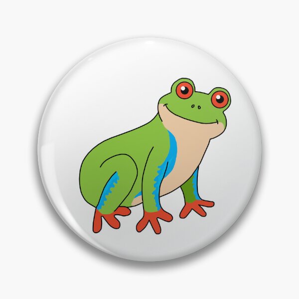 Item preview, Cute cartoon Red-eyed Tree Frog designed and sold by Scat the cat.