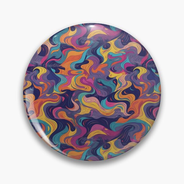 Artikelvorschau, Trippy Abstract - Mesmerizing Trippy Pattern entworfen und verkauft von Reimagining Images.