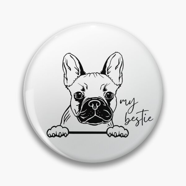 Item preview, My Bestie Frenchie Dog Drawing designed and sold by CarleLS.