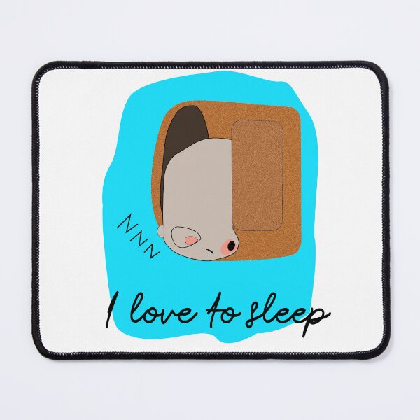 Item preview, "I love to sleep" designed and sold by PaulinaGuerrero.