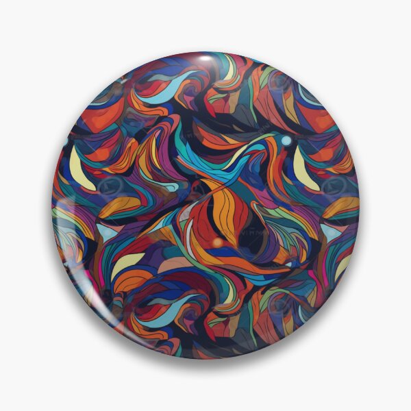 Artikelvorschau, Trippy Abstract - Mesmerizing Trippy Pattern entworfen und verkauft von Reimagining Images.