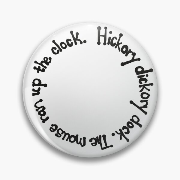 Artikelvorschau, Hickory-Dickory-Dock! entworfen und verkauft von Adasha Knight.