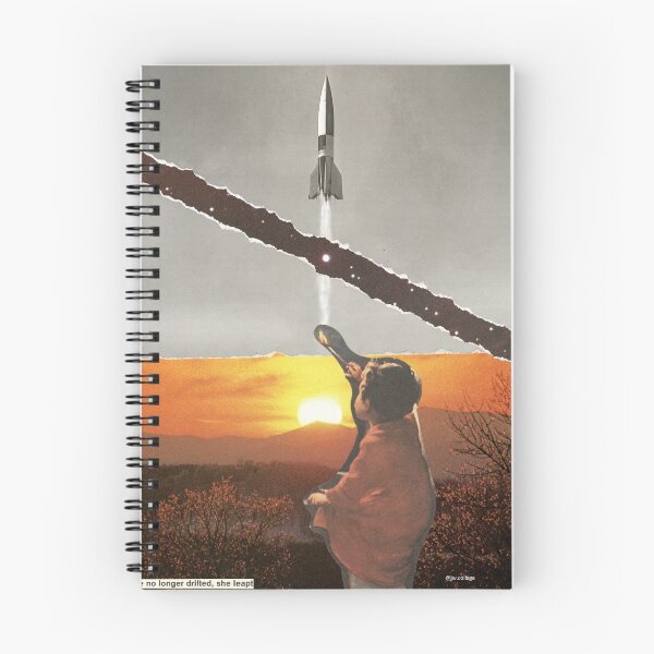 Item preview, She No Longer Drifted She Leapt designed and sold by jw-collage.