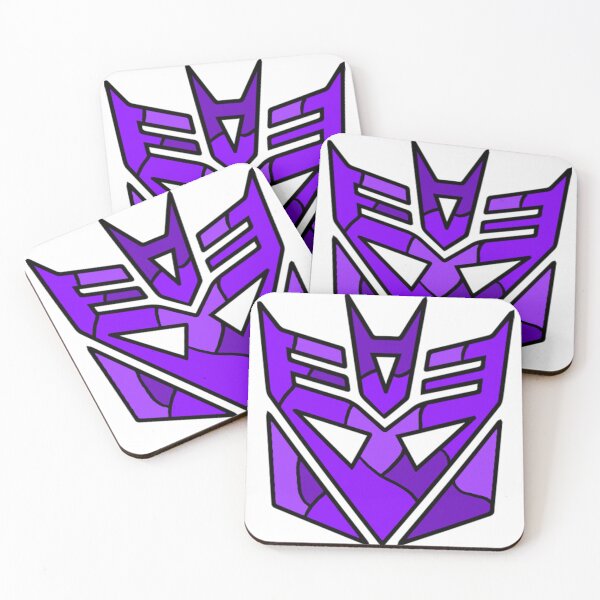 Artikelvorschau, Decepticon-Abzeichen aus Glas entworfen und verkauft von SirGryphon's Art.