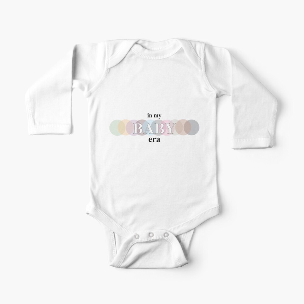 In My Baby Era Taylor Swift Inspired Organic Baby Onesie®