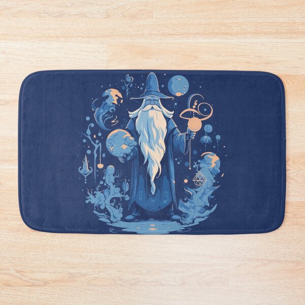 Item preview, Blue Wizard designed and sold by 8bitbubbles.
