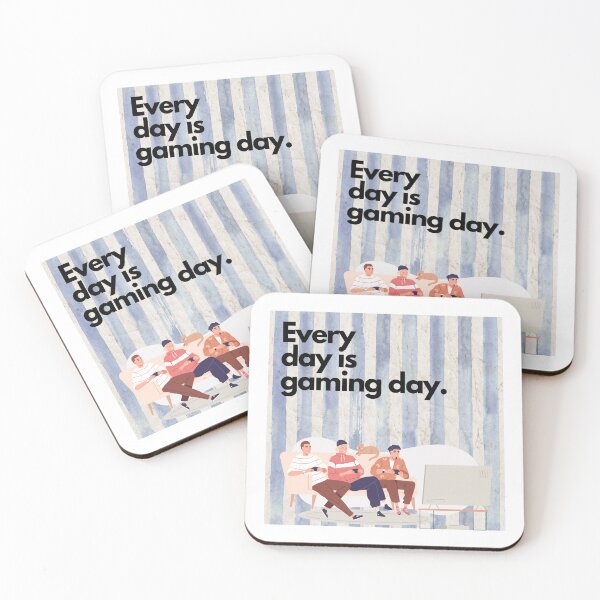 Item preview, Every Day is Gaming Day Friends designed and sold by LivingTheDream7.