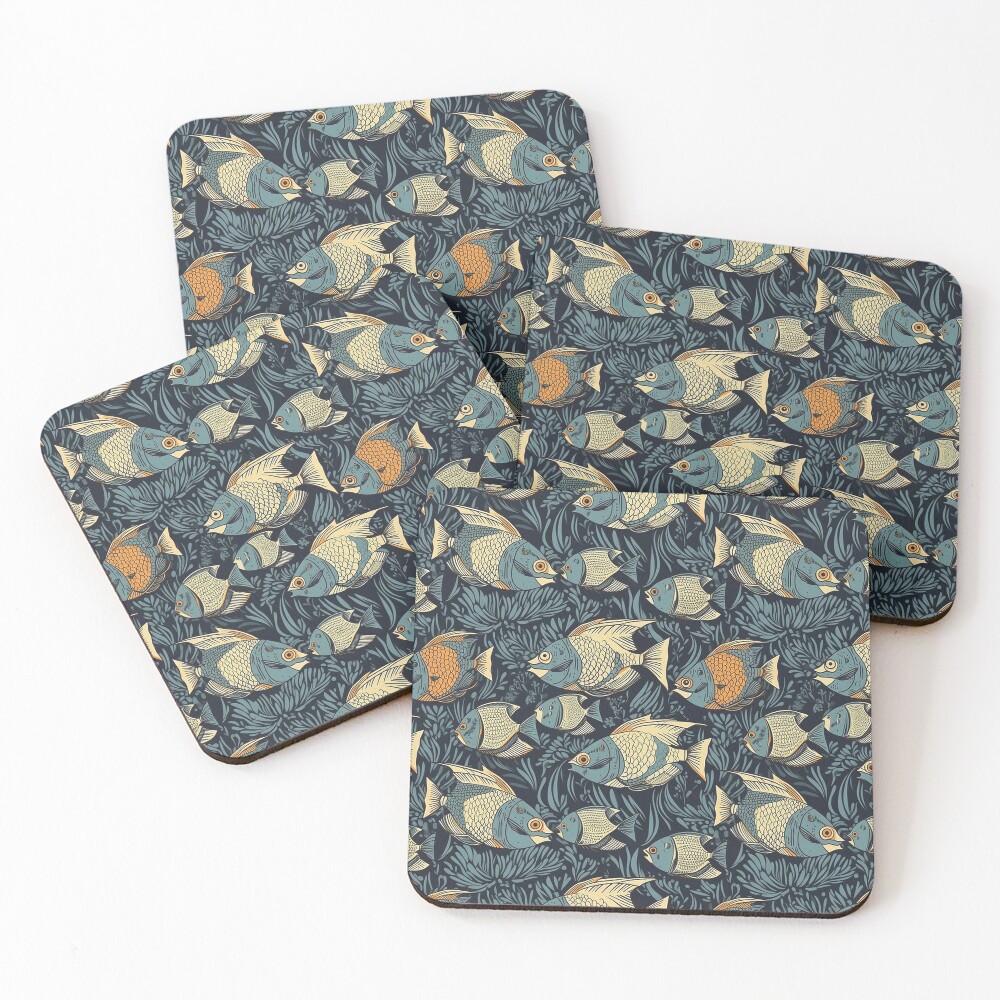 Item preview, Coasters (Set of 4) designed and sold by IntrepidPanda.