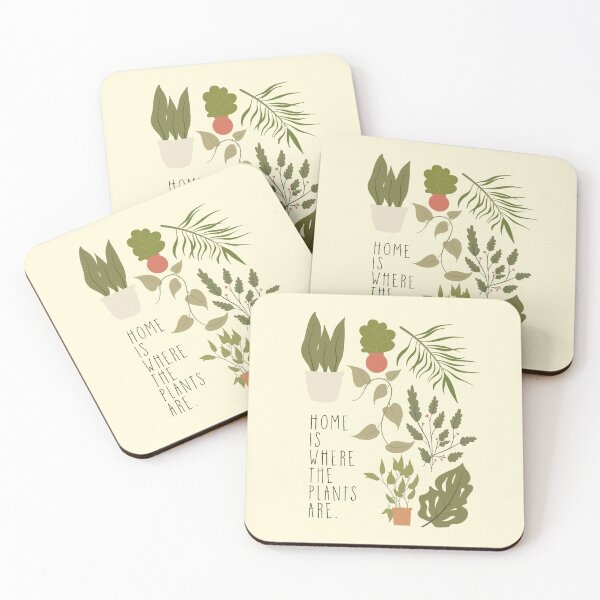 Item preview, home is where the plants are. designed and sold by Plantfully.