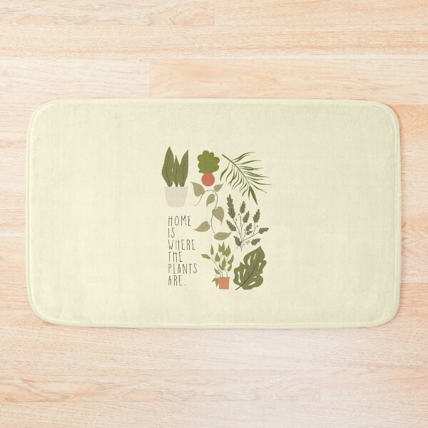 Item preview, home is where the plants are. designed and sold by Plantfully.