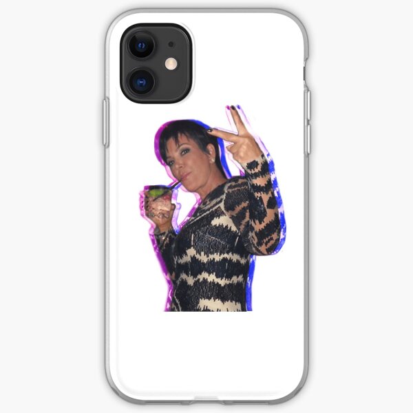 Kris Jenner Sticker iPhone Soft Case