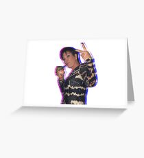 Kris Jenner Sticker Greeting Card