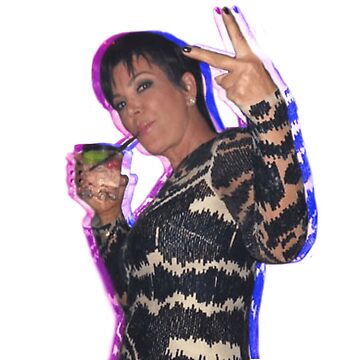 Artwork thumbnail, Kris Jenner Sticker by alyssamio