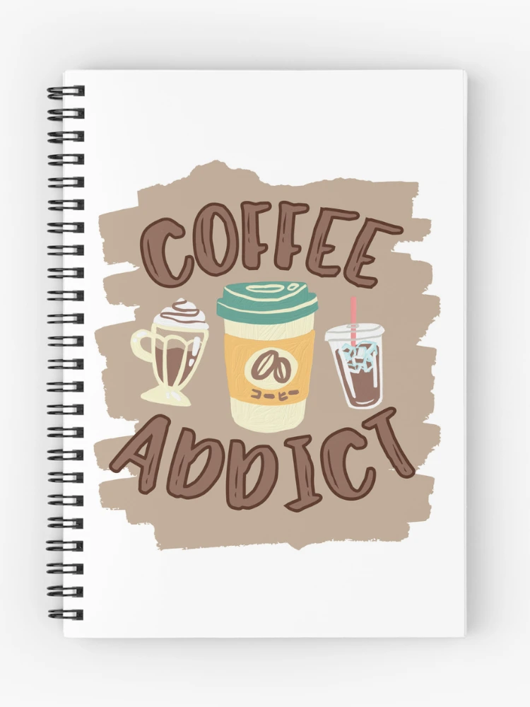 Thumbnail 1 of 3, Journal, Coffee Addict designed and sold by RaspberriStudio.